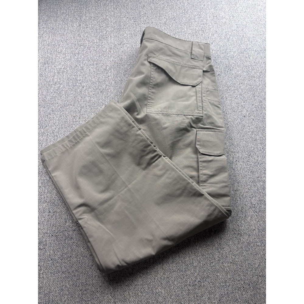 TRU-SPEC Khaki Beige Cargo Pants Mens Size 42 Work Or Play Ripstop - Picture 8 of 8